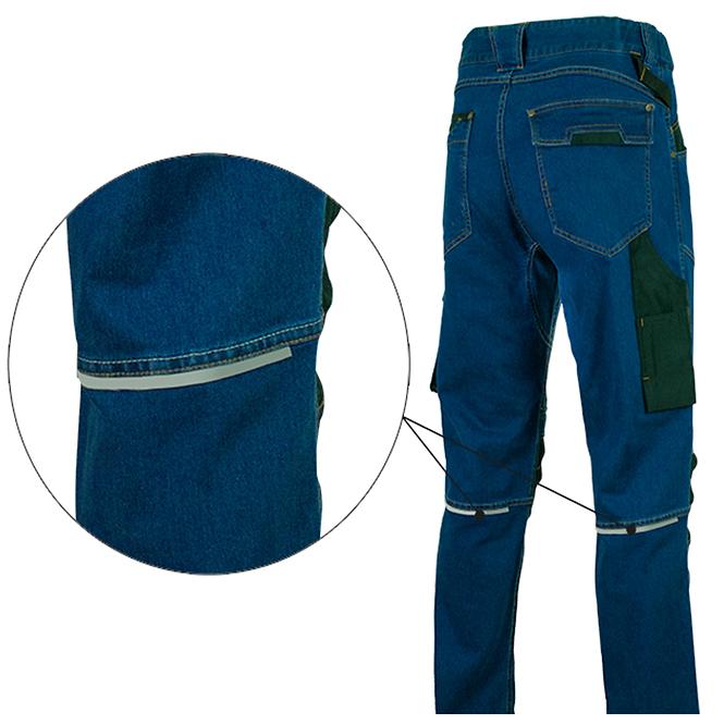 Radne hlače Jeans Stretch blue L