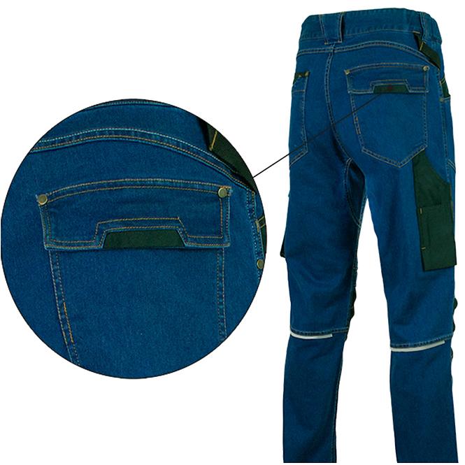 Radne hlače Jeans Stretch blue L