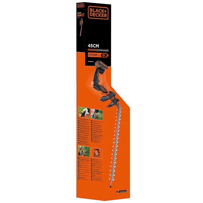 Akumulatorske škare za živicu + baterija + punjač GTC18452PC-QW