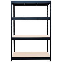 Metalna polica Nero III 180x160x60 cm - 4 police/300 kg