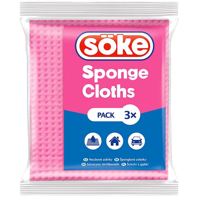 Söke sponge cloth 3pcs