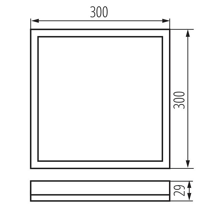 SVJETILKA 66073 29CM 18,5W K PL1