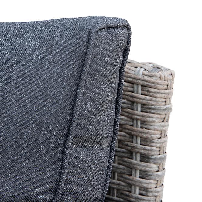 Vrtna garnitura od umjetnog ratana Stockholm Mini natural grey