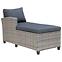 Vrtna garnitura od umjetnog ratana Stockholm Mini natural grey,6