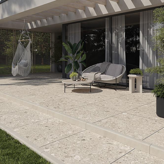 Pločica za terasu Terrazzo Stone Warm Beige 20 mm 59,3/59,3 Rekt.