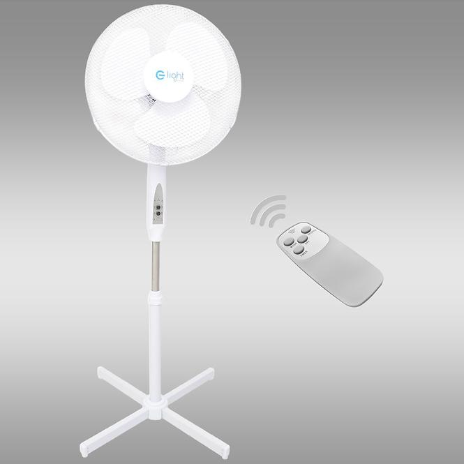 VENTILATOR EKW562 WHITE Z PILOTEM 16”