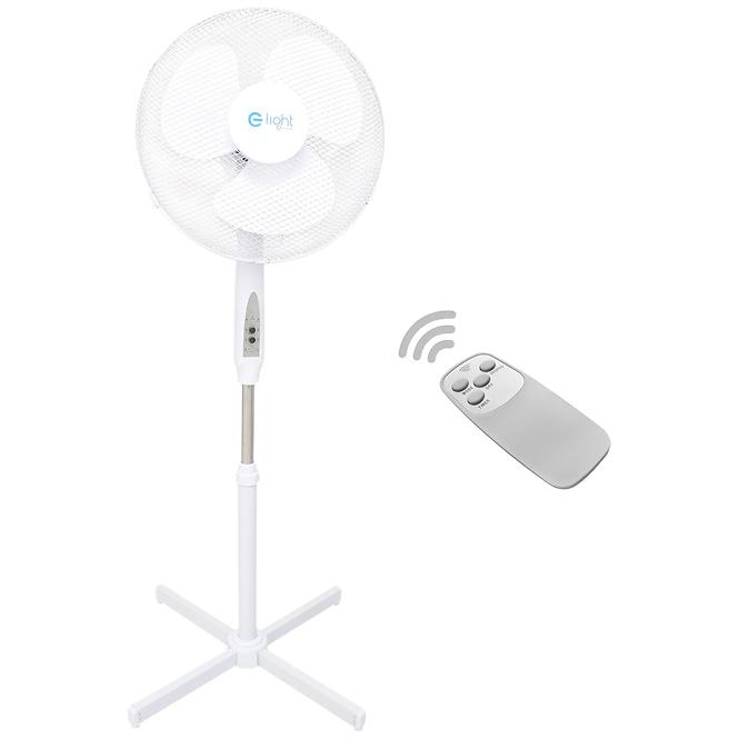 VENTILATOR EKW562 WHITE Z PILOTEM 16”