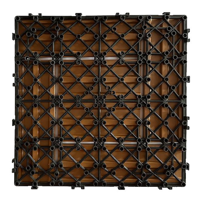 WPC ploča za terase teak 30x30 cm