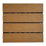 Ploča za terase teak 30x30 cm, struktura drva