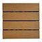 Ploča za terase teak 30x30 cm, struktura drva
