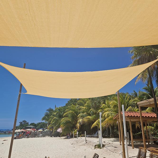 Sjenilo jedro kvadrat 3.6x3.6 bež