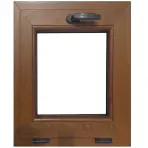 Prozor nagibno (na kip) 56,5x83,5 zlatni hrast