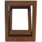 Prozor nagibno (na kip) 56,5x83,5 zlatni hrast,3