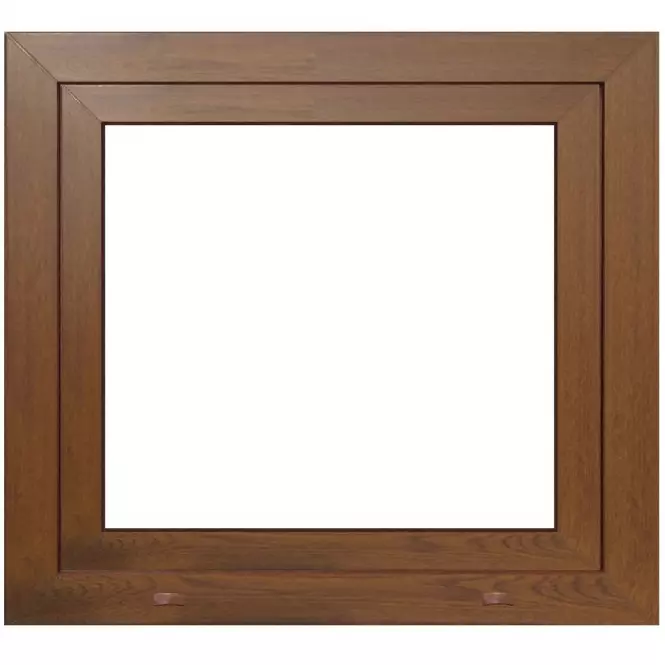 Prozor nagibno (na kip) 86,5x83,5 zlatni hrast