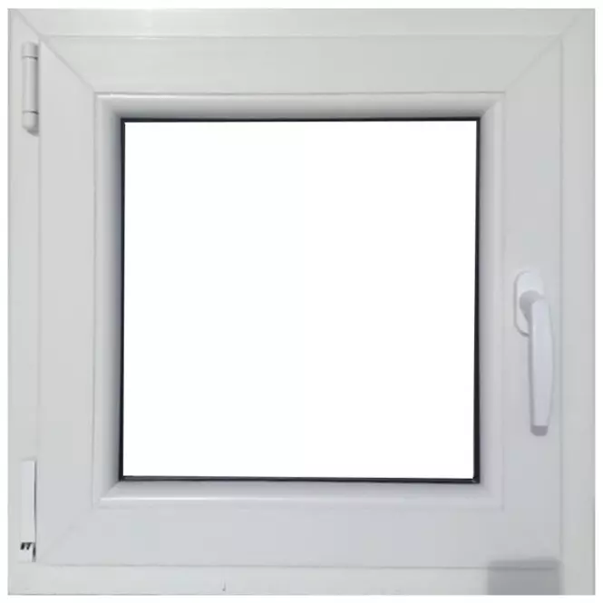 Prozor lijevi 60x60 bijeli/antracit