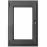 Prozor lijevo 60x90 antracit
