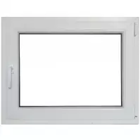 Prozor desno 90x60 bijeli/antracit