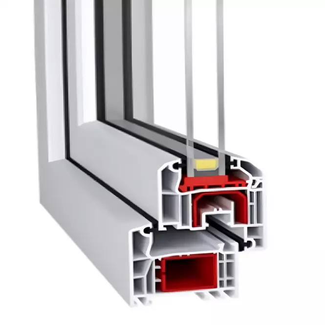 Prozor desno 90x90 antracit