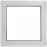 Prozor desno 90x90 bijeli/antracit