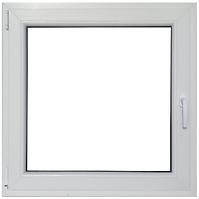 Prozor lijevo 90x90 bijeli/antracit