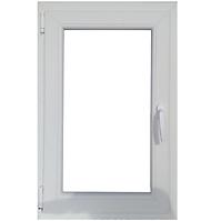 Prozor lijevo 80x100 bijeli/antracit
