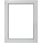 Prozor lijevo 90x120 bijeli
