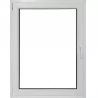 Prozor lijevi 90x120 bijeli/antracit
