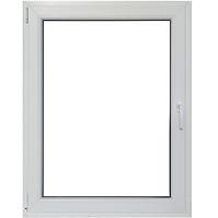 Prozor lijevi 90x120 bijeli/antracit