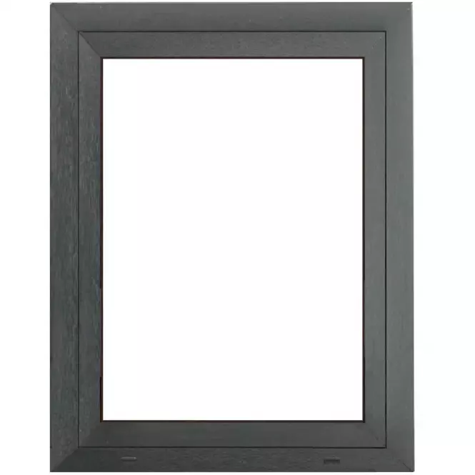 Prozor lijevi 90x120 bijeli/antracit,2