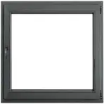 Prozor desno 116,5x113,5 antracit