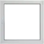 Prozor desno 116,5x113,5 bijeli/antracit