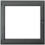 Prozor lijevo 116,5x113,5 antracit