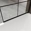 Paravan za kadu Loop 80x140 black,3