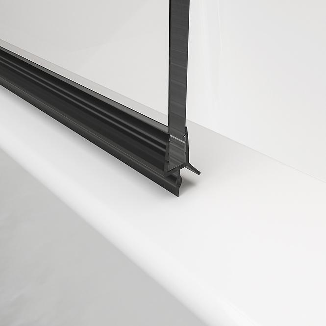 Paravan za kadu Top 70x140 black
