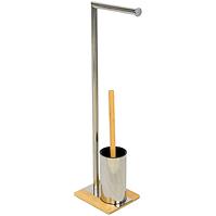 Držač Toaletnog Papira I Wc Četke Bambus/Čelik Bpl0121a
