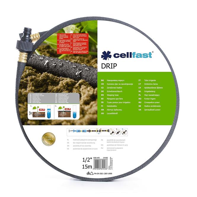 CELLFAST Crijevo za navodnjavanje Drip 1/2˝ 15 m