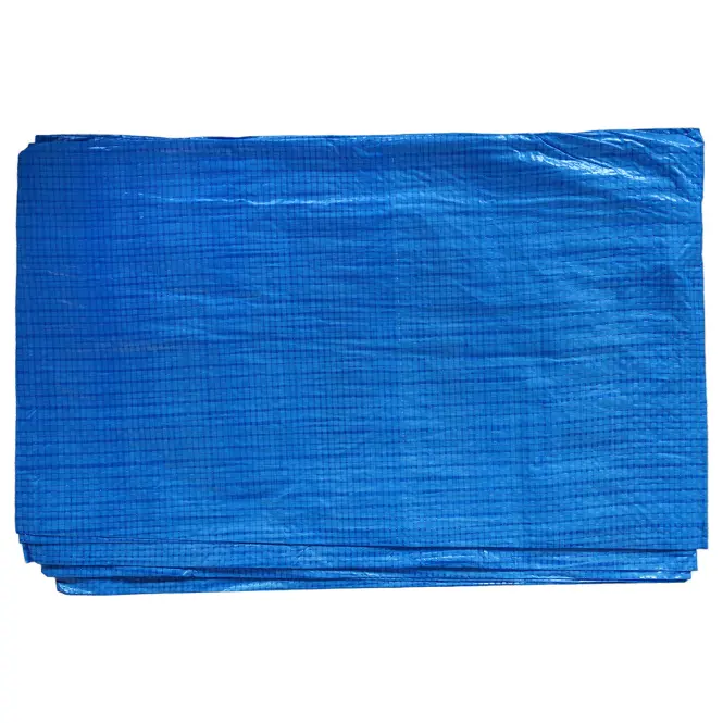 Cerada 5x6m 50g/m2 plava