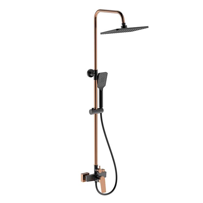 Tuš set Royal Black Rose Gold