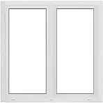 Prozor simetrično 146,5x143,5 bijeli