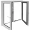 Prozor simetrično 146,5x143,5 bijeli/antracit,3