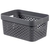 Kutija za pohranu Infinity 245672 siva 4,5l Curver