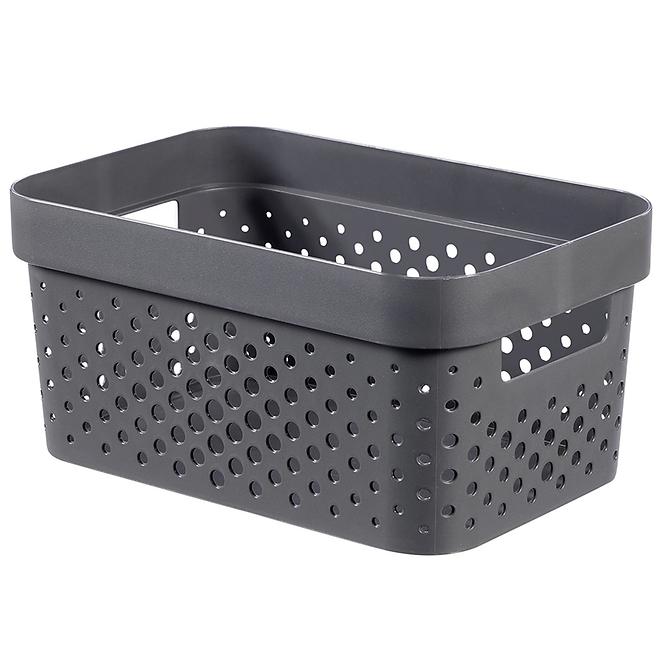 Kutija za pohranu Infinity 245672 siva 4,5l Curver