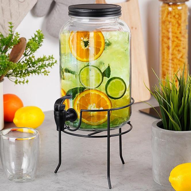 Staklena posuda za napitke sa slavinom 3.2l 139608
