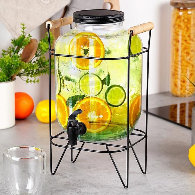 Staklena posuda za napitke sa slavinom 5.5l 139601