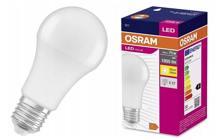 Žarulja LED Osram A60 E27 10W 2700K