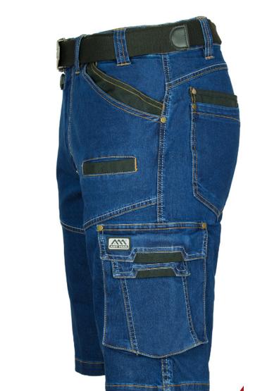 KRATKE HLAČE JEANS PLAVE 48