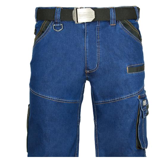 KRATKE HLAČE JEANS PLAVE 48