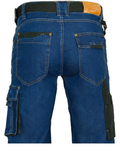 KRATKE HLAČE JEANS PLAVE 48