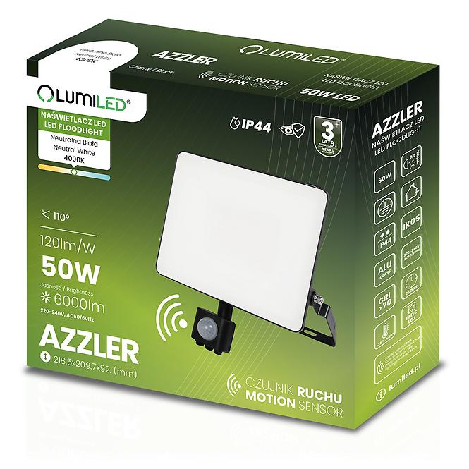 SVJETILJKA LED AZZLER 50W PIR 4000K