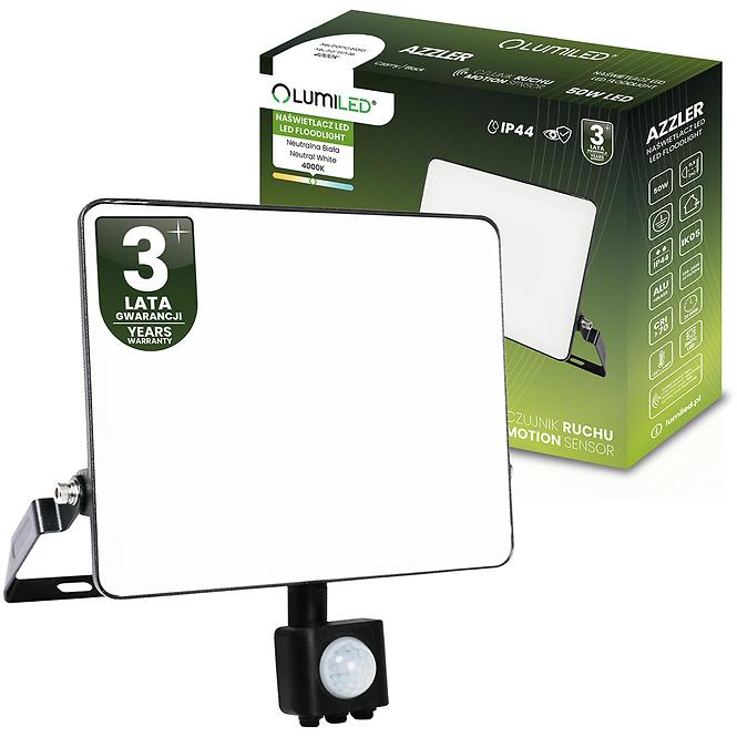 SVJETILJKA LED AZZLER 50W PIR 4000K